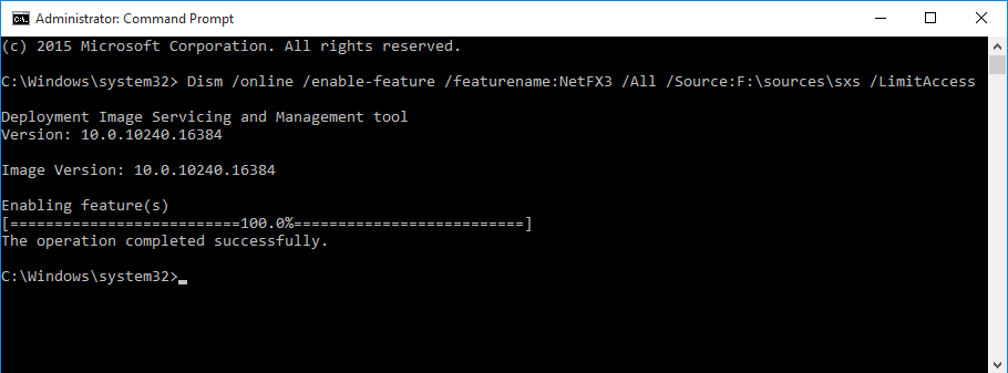 Cara Install DotNet 3.5 Di Windows 10 Secara Offline