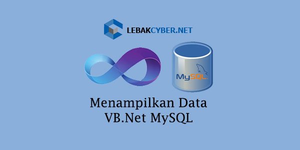 Kali ini kita mempelajari tentang bagaimana cara menampilkan data dari database MySQL ke DataGridView