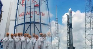 Satelit Merah Putih Sukses Mengorbit di Angkasa