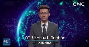 China Pamerkan Penyiar Berita Virtual