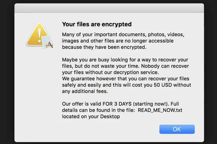 Ternyata MacBook Juga Bisa Kena Ransomware