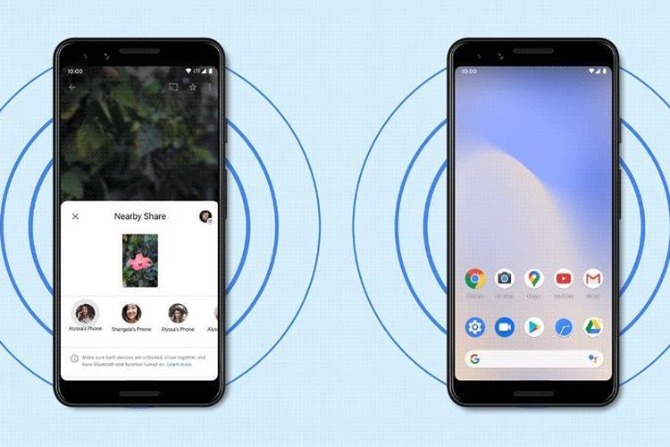 Android Hadirkan Fitur Mirip AirDrop