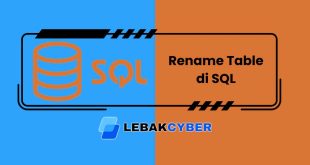 Rename Table di SQL
