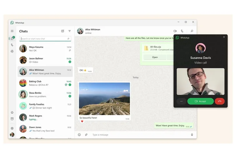 WhatsApp Ganti Aplikasi di Windows