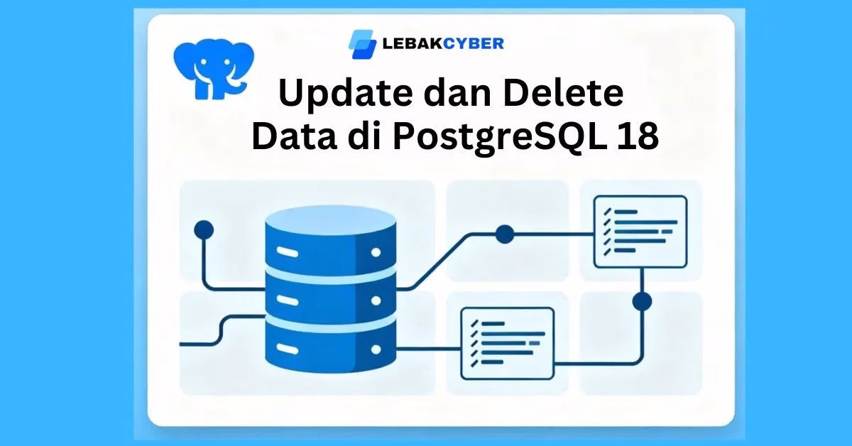 Update dan Delete Data di PostgreSQL 18